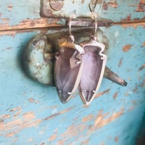 Kendra Scott arrowhead earrings